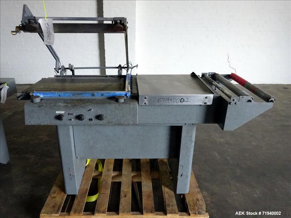 Used- Clamco L-Bar Sealer and Shrink Tunnel, Model 5124.