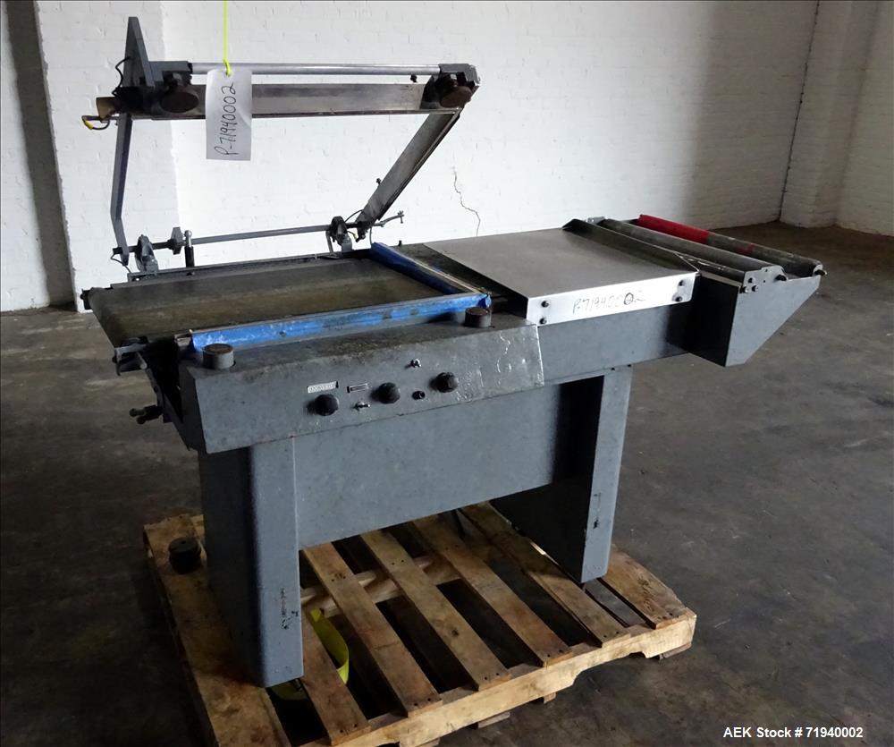 Used- Clamco L-Bar Sealer and Shrink Tunnel, Model 5124.