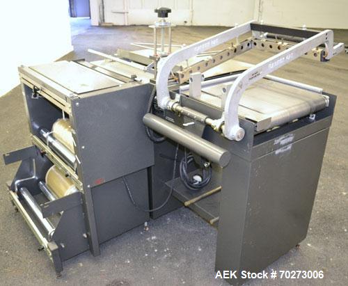 Used Eastey Enterprises Sealer-Wrapper, Model EM16TK, Carbon Steel. Semi-automatic L bar sealer, 16’’ x 20’’ seal area. Includes a Autonics TZ4ST temperature controller. Frame mounted. 1/60/220 volt,...