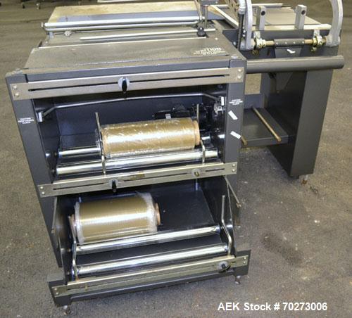 Used Eastey Enterprises Sealer-Wrapper, Model EM16TK, Carbon Steel. Semi-automatic L bar sealer, 16’’ x 20’’ seal area. Includes a Autonics TZ4ST temperature controller. Frame mounted. 1/60/220 volt,...
