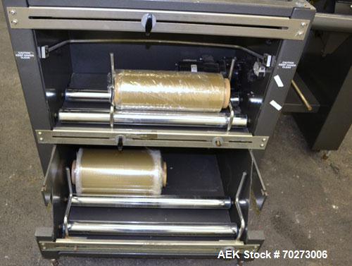 Used Eastey Enterprises Sealer-Wrapper, Model EM16TK, Carbon Steel. Semi-automatic L bar sealer, 16’’ x 20’’ seal area. Includes a Autonics TZ4ST temperature controller. Frame mounted. 1/60/220 volt,...