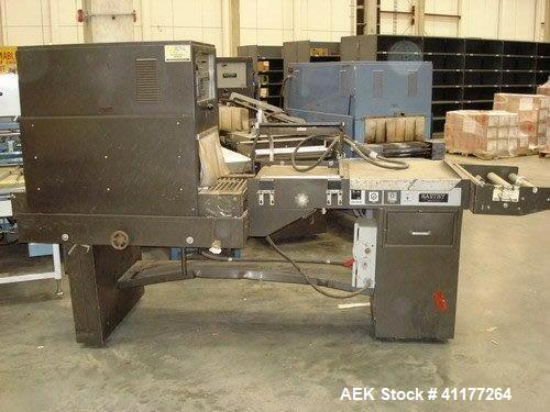 Used- Eastey EM16TT Combination Manual L-Bar Sealer and Shrink Tunnel, Model EM1