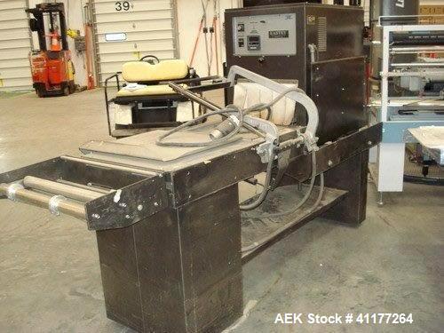 Used Eastey EM16TT Combination Manual L-Bar Sealer and Shrink Tunnel, Model EM1