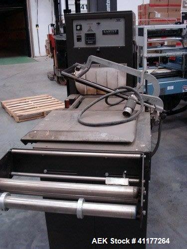 Used Eastey EM16TT Combination Manual L-Bar Sealer and Shrink Tunnel, Model EM1