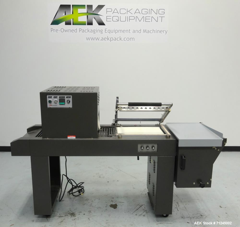 Used GHL Packaging Model PP1519ECMC-L Semi-Automatic L-Bar Sealer