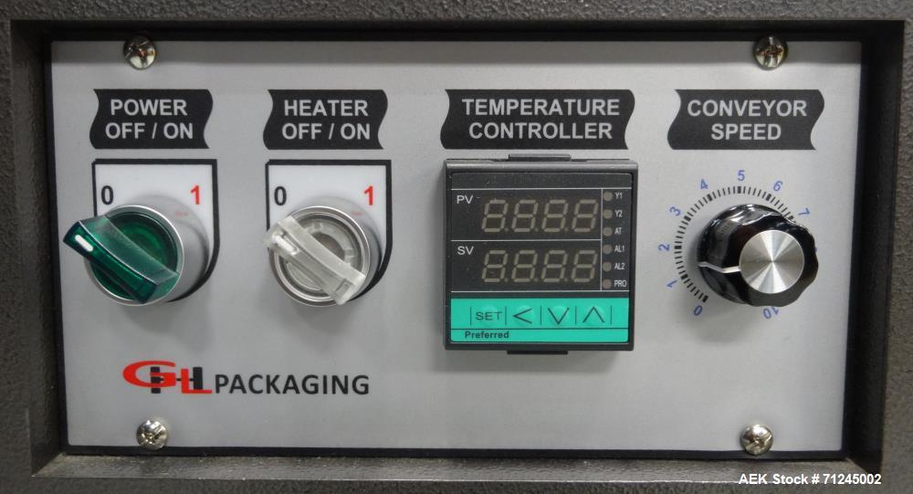 Used GHL Packaging Model PP1519ECMC-L Semi-Automatic L-Bar Sealer
