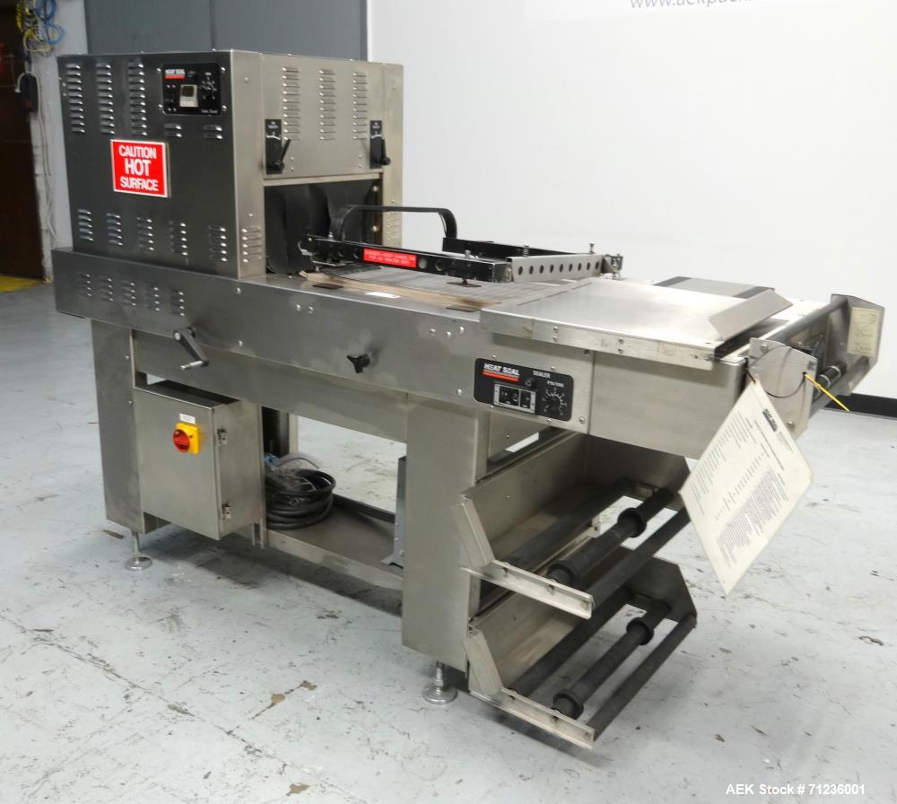 Used- Heat Seal Model HS-217ST Semi-Automatic L-Bar Sealer