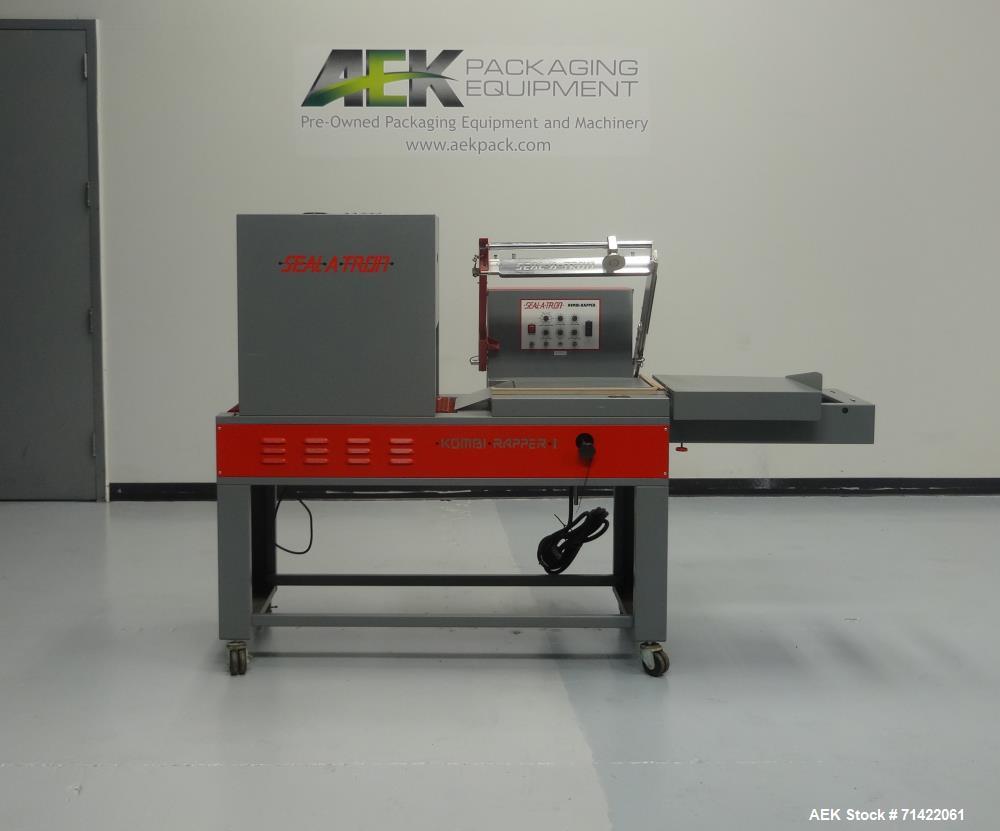 Used Seal-A-Tron Model Kombi-Rapper I Semi-Automatic L-Bar Sealer