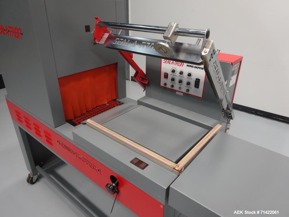 Used Seal-A-Tron Model Kombi-Rapper I Semi-Automatic L-Bar Sealer