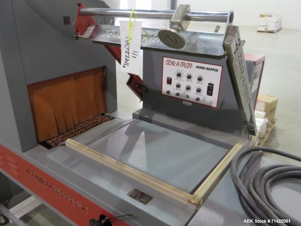 Used Seal-A-Tron Model Kombi-Rapper I Semi-Automatic L-Bar Sealer