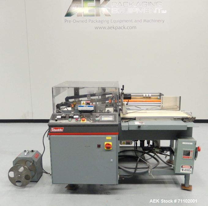 Used Shanklin Model A-26A Automatic L-Bar Shrink Wrapper