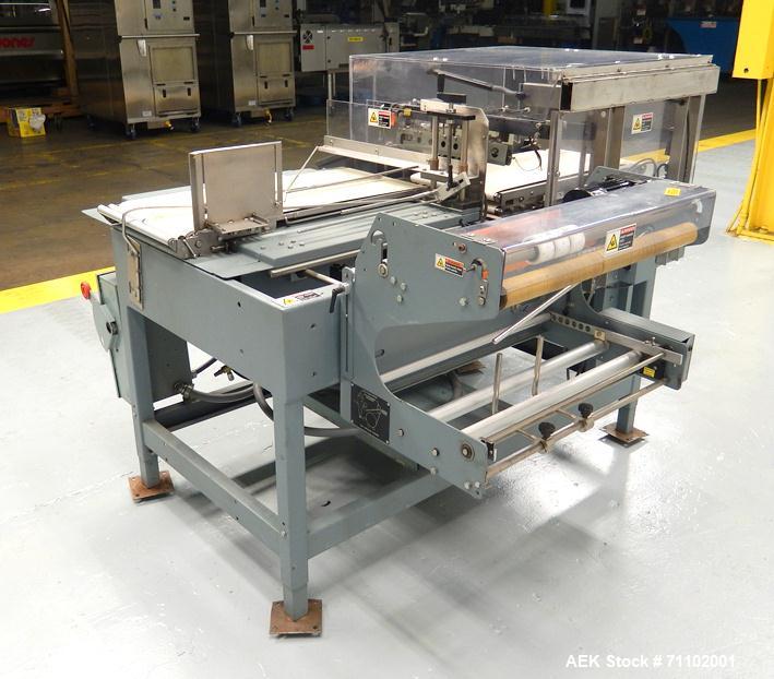 Used Shanklin Model A-26A Automatic L-Bar Shrink Wrapper