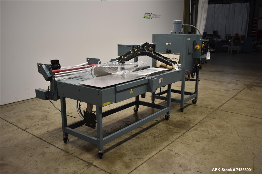 Used Shanklin Model S24B L Bar Sealer with T6 Tunnel