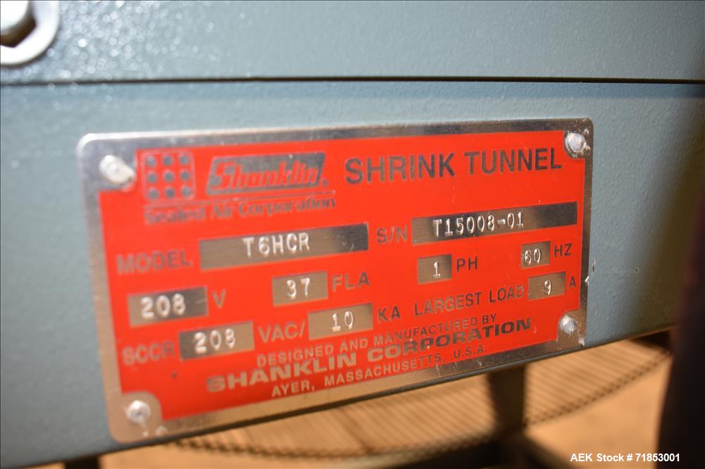 Used Shanklin Model S24B L Bar Sealer with T6 Tunnel