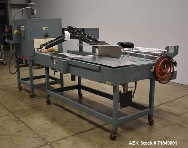 Used Shanklin L Bar Sealer with T6 Tunnel. Model S24B