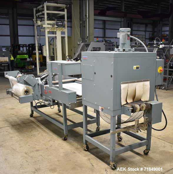 Used Shanklin L Bar Sealer with T6 Tunnel. Model S24B