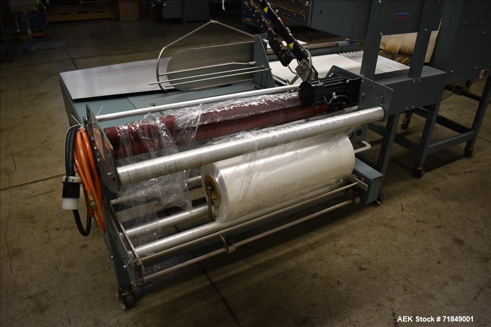 Used Shanklin L Bar Sealer with T6 Tunnel. Model S24B