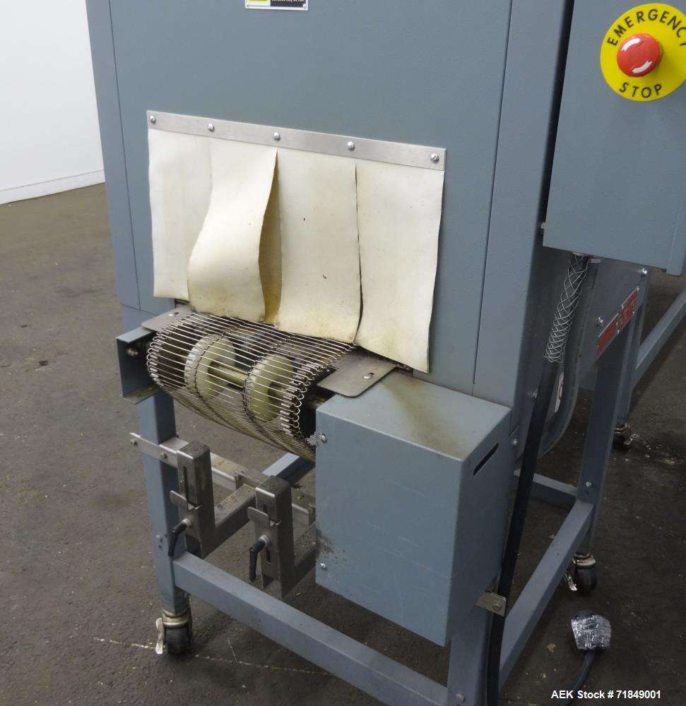 Used Shanklin L Bar Sealer with T6 Tunnel. Model S24B