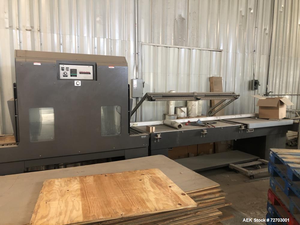 Used Truline Semi-Automatic Shrink Wrapping System