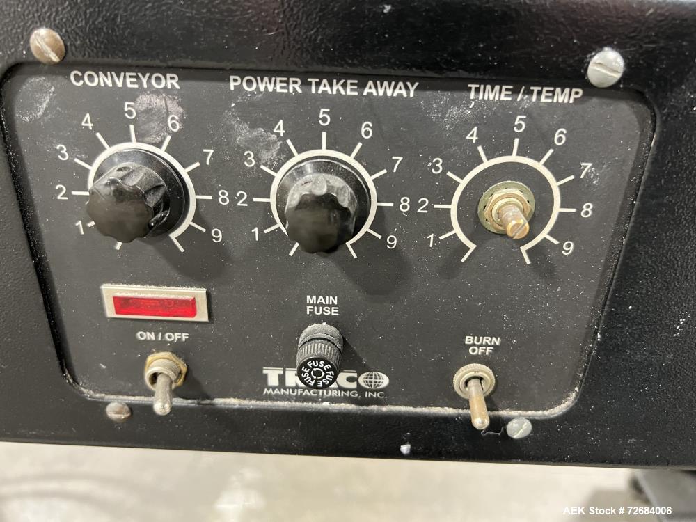 Used Traco 1620 L-Bar Sealer & Tunnel.