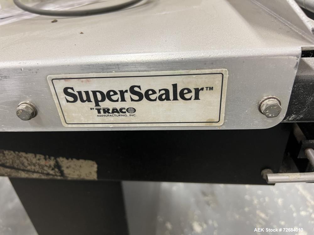 Used- Traco Model 1620 Semi-Automatic L-Bar Sealer & Tunnel. Speeds from 10 - 20 per minute. Sealing area 20" length x 16" w...