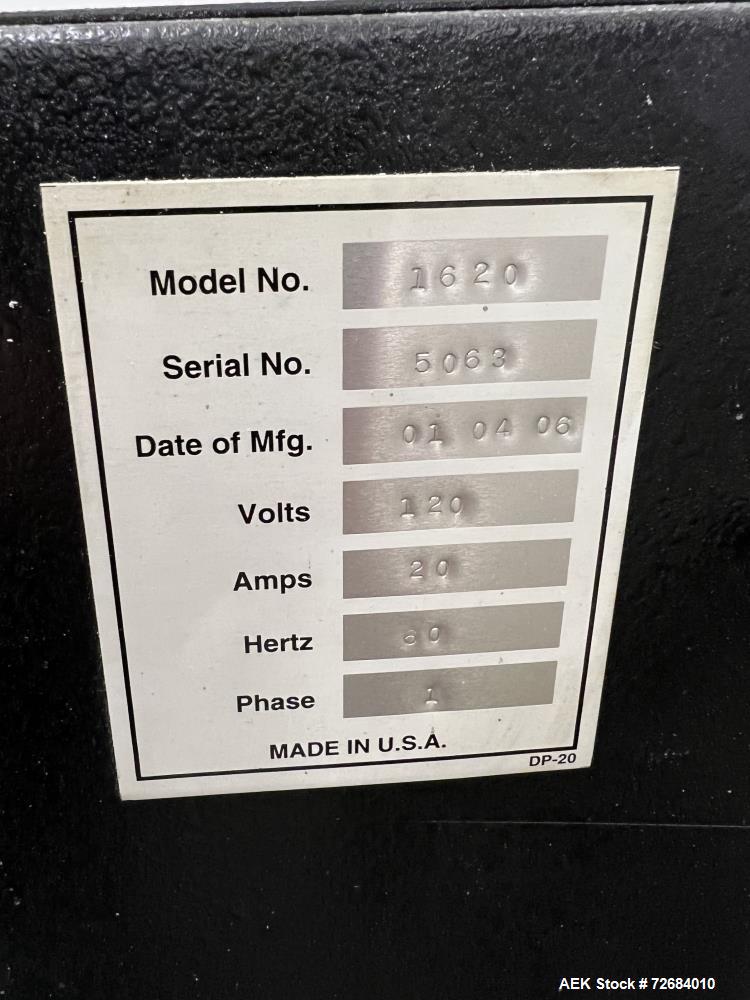 Used- Traco Model 1620 Semi-Automatic L-Bar Sealer & Tunnel. Speeds from 10 - 20 per minute. Sealing area 20" length x 16" w...