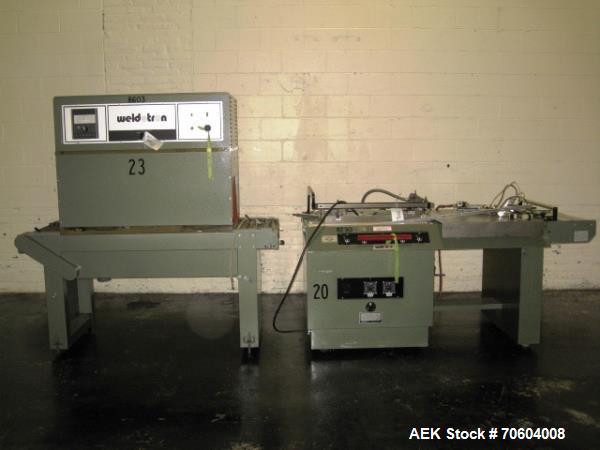 Used Weldotron "L" bar sealer,semi-auto,  model 5212