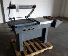 Used- Clamco L-Bar Sealer and Shrink Tunnel, Model 5124.