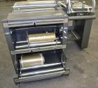 Used Eastey Enterprises Sealer-Wrapper, Model EM16TK, Carbon Steel. Semi-automatic L bar sealer, 16’’ x 20’’ seal area. Includes a Autonics TZ4ST temperature controller. Frame mounted. 1/60/220 volt,...