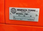 Used-MiniPack FM77 Digit Shrink Wrap Machine. Max seal length 34