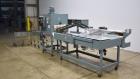 Used- Shanklin Shrink Packager Model S24B with T6 Tunnel. Semi automatic inline L-Bar sealer rated from 1 to 20 packages per...