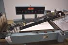 Used Shanklin Shrink Packager Model S24B with T6 Tunnel. Semi automatic inline L-Bar sealer rated from 1 to 20 packages per minute. 28