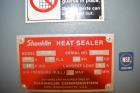 Used Shanklin Shrink Packager Model S24B with T6 Tunnel. Semi automatic inline L-Bar sealer rated from 1 to 20 packages per minute. 28