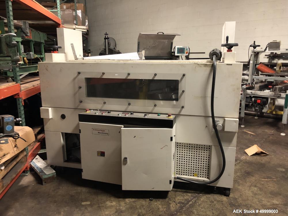 Used Advantage Machinery Compressing Heat Tunnel, Model T-65H