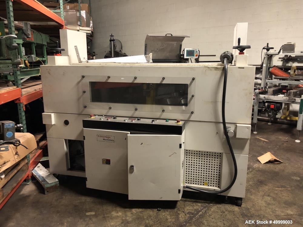 Used- Advantage Machinery Compressing Heat Tunnel, Model T-65H