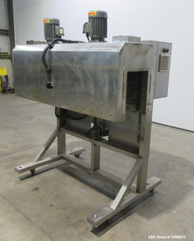 Used AFM ET-ES-200XL-V2B Electric Heat Shrink Tunnel – 12kW, 400°F, 59" Chamber