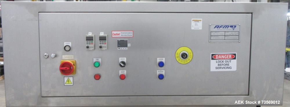 Used AFM ET-ES-200XL-V2B Electric Heat Shrink Tunnel – 12kW, 400°F, 59" Chamber