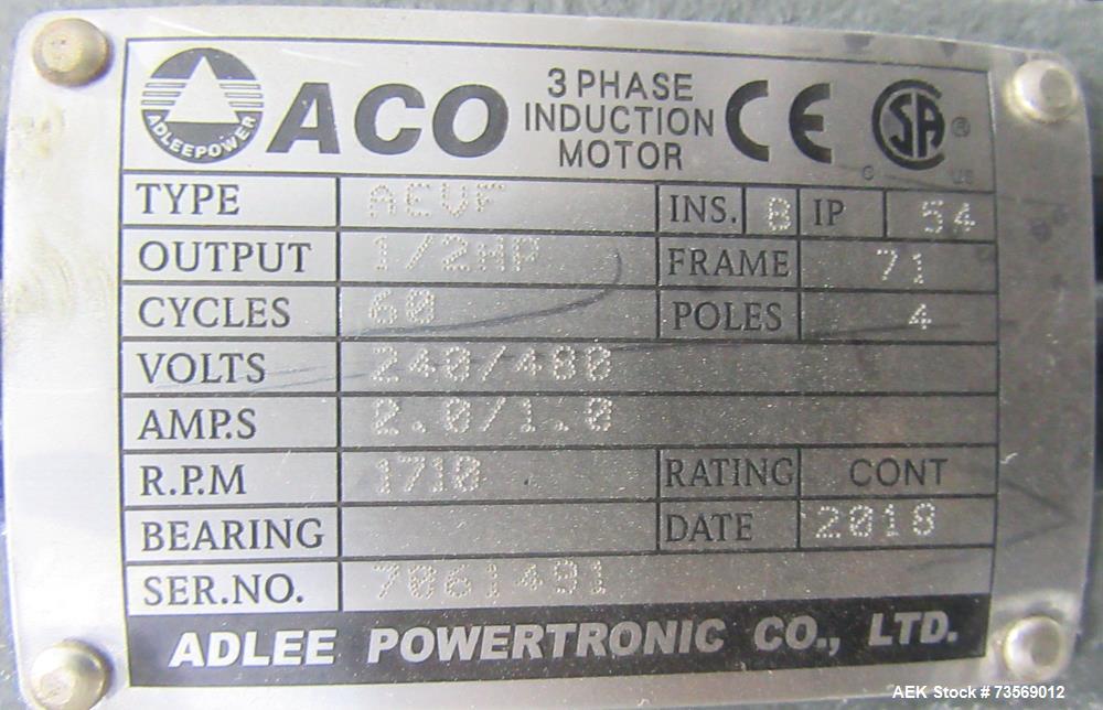 Used AFM ET-ES-200XL-V2B Electric Heat Shrink Tunnel – 12kW, 400°F, 59" Chamber