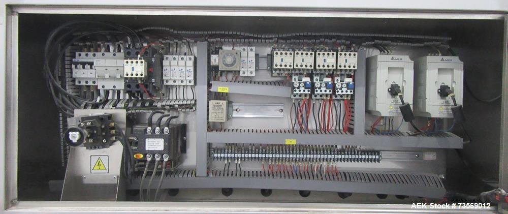 Used AFM ET-ES-200XL-V2B Electric Heat Shrink Tunnel – 12kW, 400°F, 59" Chamber