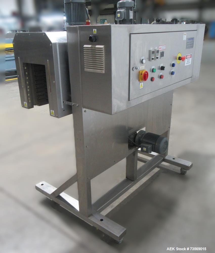 Used Model AFM ET-ES-200XL-V2B Electric Industrial Heat Shrink Tunnel