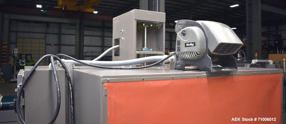 Used Arpac Model HVP4/488 Automatic Large Chamber Shrink Tunnel.