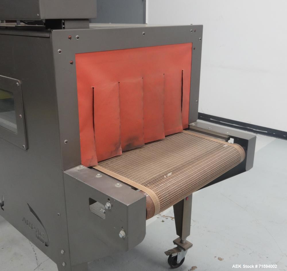 Used Arpac Model VT122248 Vision Series Shrink Tunnel