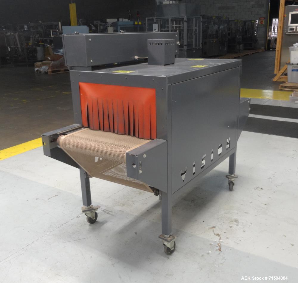 Used Arpac Model VT122248 Vision Series Shrink Tunnel