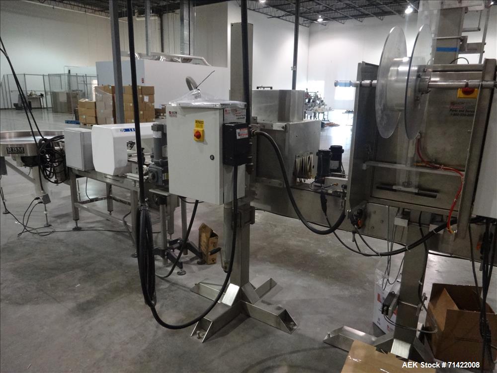 Used Axon Model EZ-24-BR Heat Shrink Tunnel