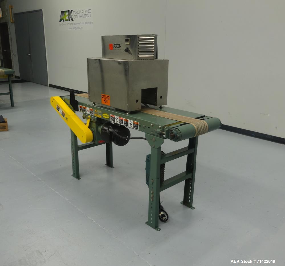 Used Axon Model EZ-48-SR4 Heat Shrink Tunnel