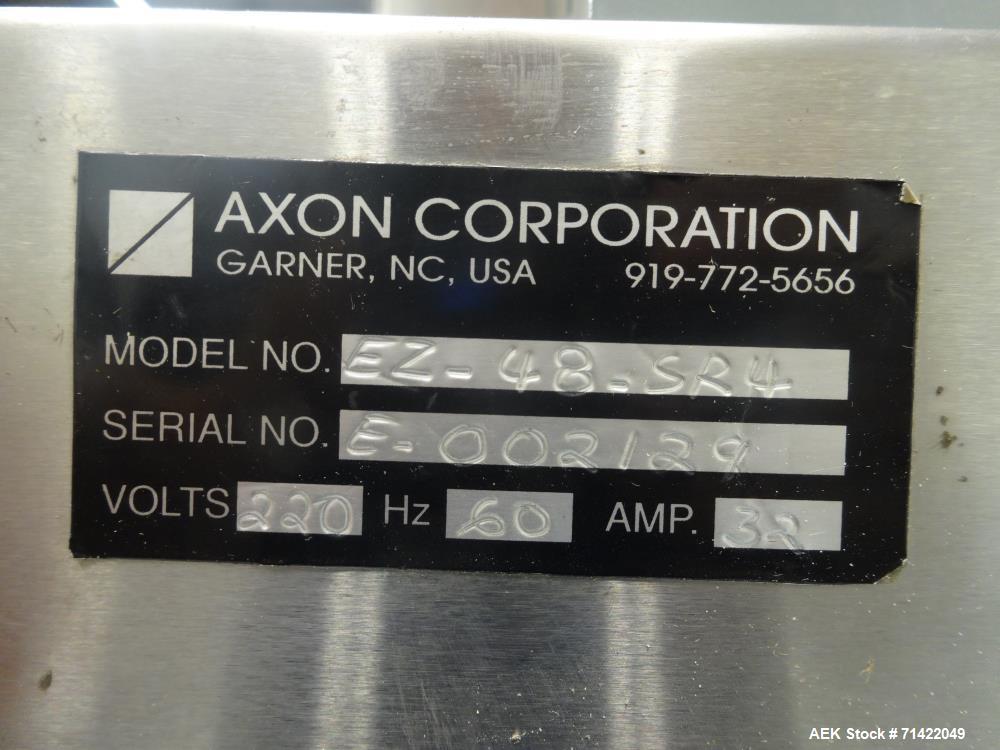 Used Axon Model EZ-48-SR4 Heat Shrink Tunnel