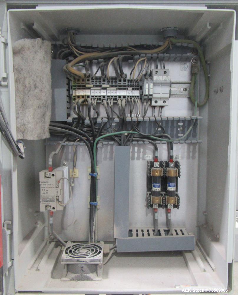 Used Axon EZ-72-HT Dual Zone Styrotech Heat Shrink Tunnel – 72" Long