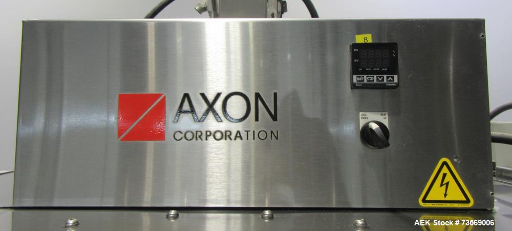 Used Axon EZ-72-HT Dual Zone Styrotech Heat Shrink Tunnel – 72" Long