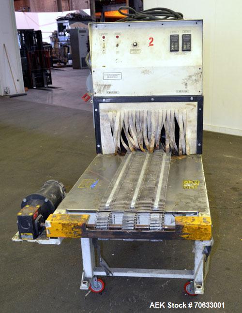 Used Carbon Steel Belco Packaging Systems High Speed Re-Circulating Air Shrink Tunnel, Model ST2210HS