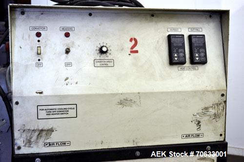 Used Carbon Steel Belco Packaging Systems High Speed Re-Circulating Air Shrink Tunnel, Model ST2210HS